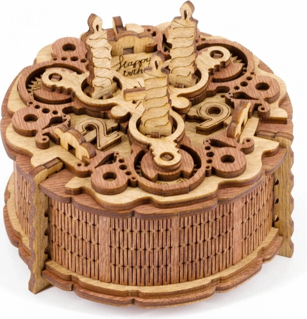 Puzzelcadeau-doos Verjaardagstaart iDventure