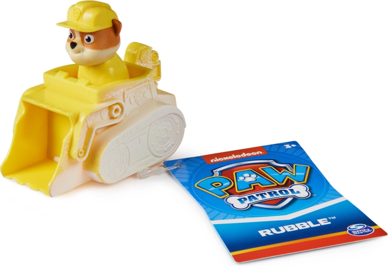 Geïntegreerd RUBBLE-figuurtje klaar voor actie