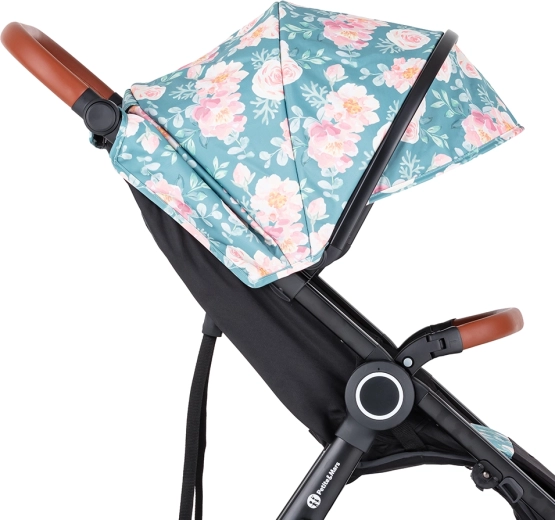 Petite&Mars zonnekap voor kinderwagen Street+ en Street2 limited 100 roses