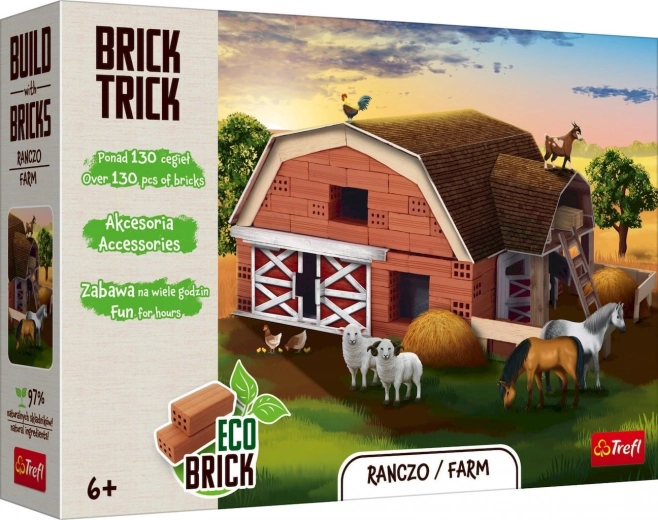 Bouwset Boerderij L van Brick Trick
