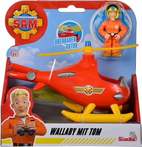 Brandweerman Sam Wallaby mini-helikopter