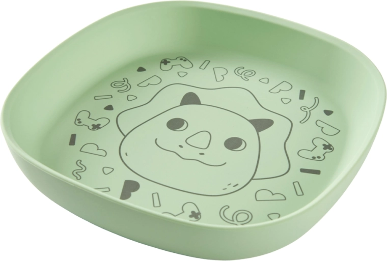 Skip Hop siliconen bord Besties Squad groen