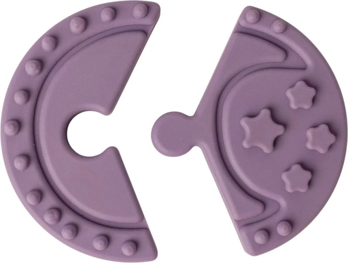 MOMS CARE Sensorische puzzel Maan - 2 stuks