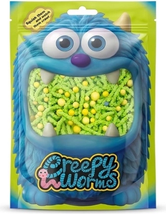STNUX Creepy worms – groene sensorische wormpjes