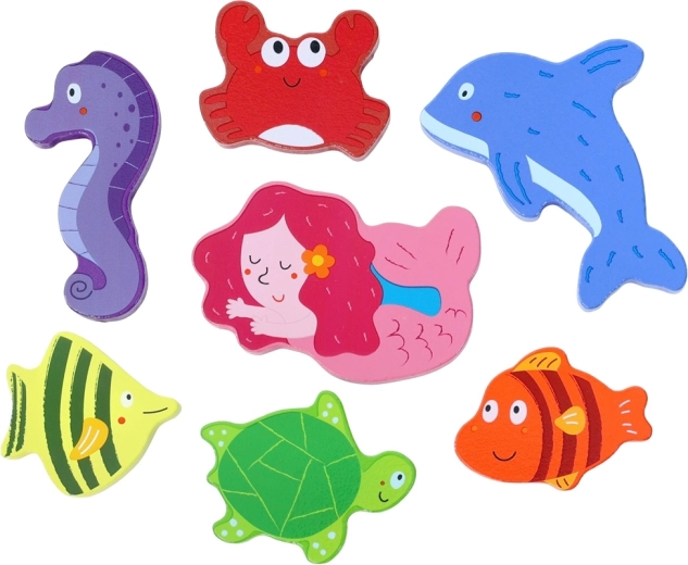 Dikke houten stukken voor kleine handjes