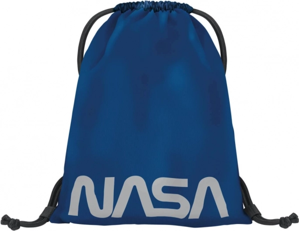Blauwe gymsack NASA