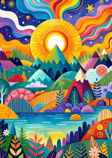 Puzzel Magische horizon 1000 stukjes