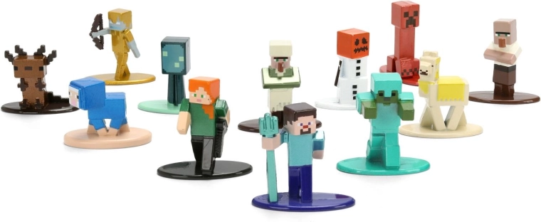 Iconische pixelstijl van Minecraft
