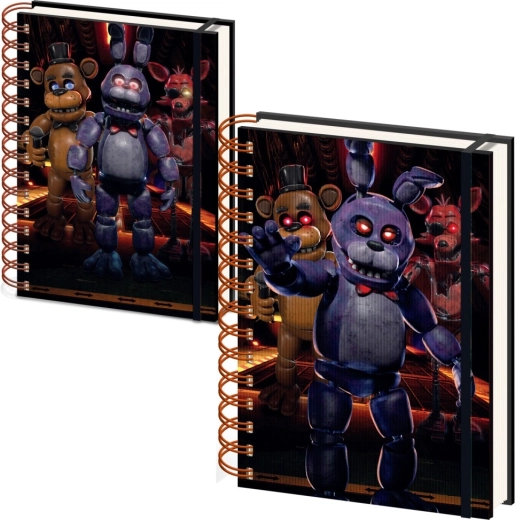 Five Nights At Freddy’s 3D spiraalblok A5 Jump