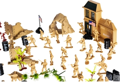 Duurzame plastic figuren en accessoires