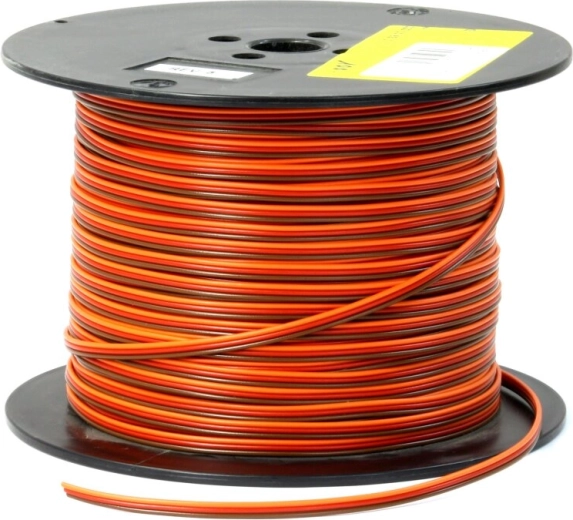 Platte JR-kabel 3 × 0,25 mm, 100 m