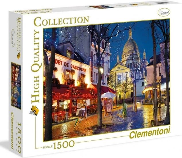 Puzzel Montmartre, Parijs 1500 stukjes