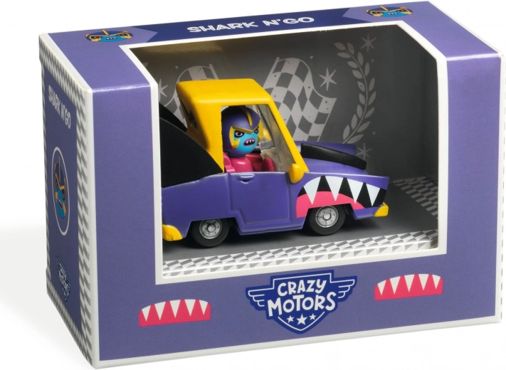 DJECO Crazy Motors autootje Shark N’Go