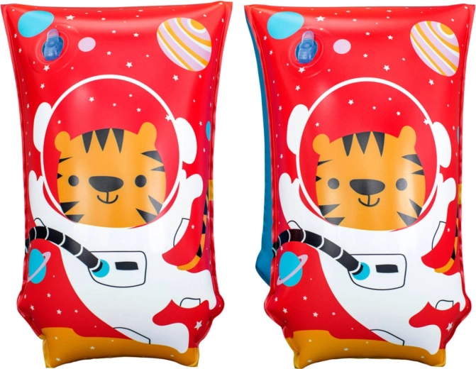 Vrolijk astronautentijgermotief