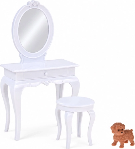 Kaptafel voor de voorbereidingen