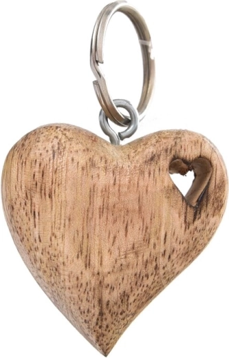 Sleutelhanger mango hart