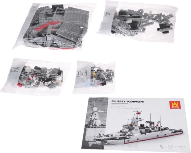 376 precieze stukjes van duurzaam ABS