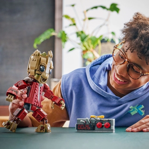 Volledig beweegbaar figuur voor dynamische poses