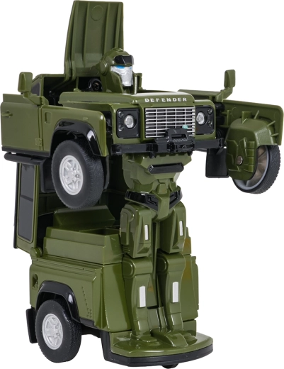 Auto en robot in één