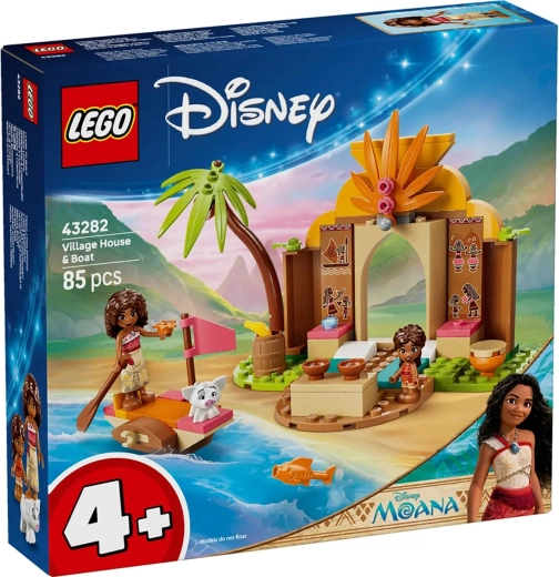 LEGO Disney Vaiana Dorpshuisje en boot