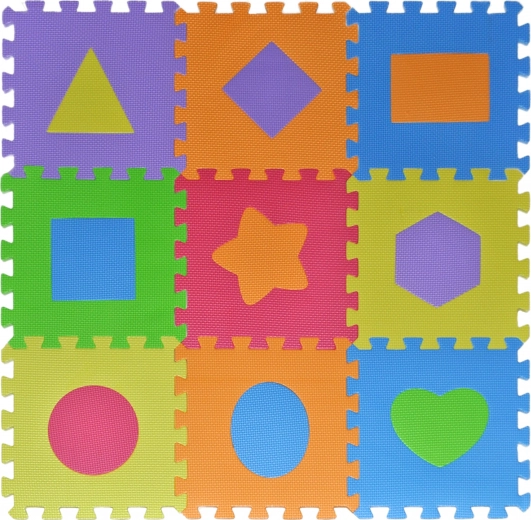 Schuimpuzzel vormen 28 × 28 cm