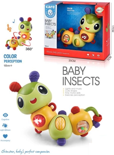 draaiend rammelaar rups 360°