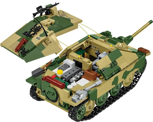 Gedetailleerd interieur met afneembare bepantsering