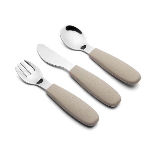 NuuRoo Jana set kinderbestek cobblestone (3 stuks)