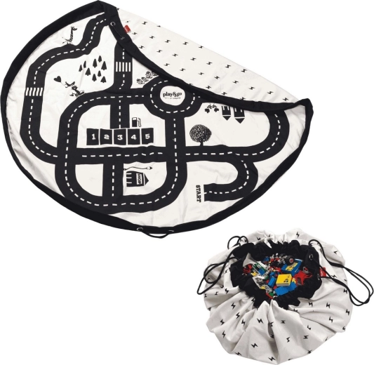 Play&Go Noomad Original speelkleed en opbergzak voor speelgoed roadmap