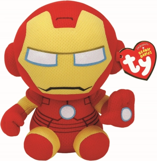 Ty Marvel Iron Man pluchen figuur 15 cm