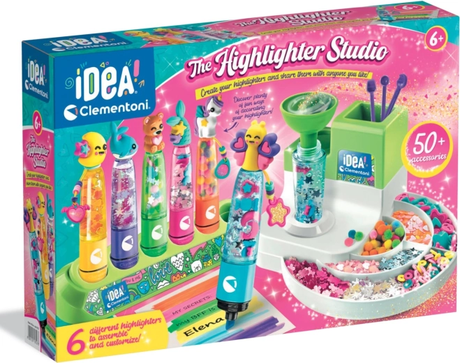 Clementoni Idea creatieve set – laboratorium voor het maken van markeerstiften