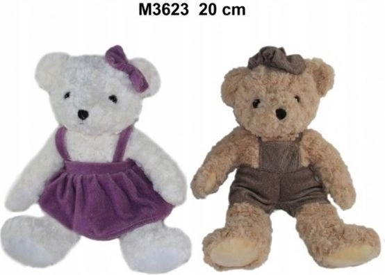 Pluchen teddybeer 20 cm