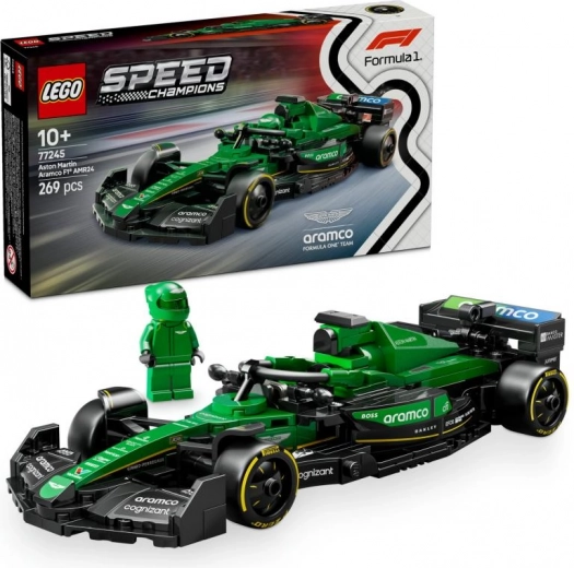 LEGO SPEED CHAMPIONS ASTON MARTIN ARAMCO F1 AMR24 raceauto bouwset