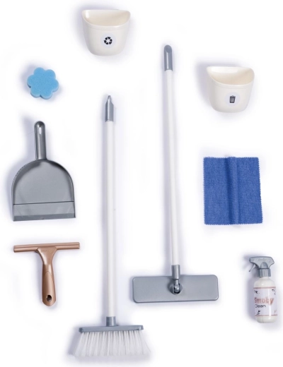 Rijke accessoires voor schoonmaakspel