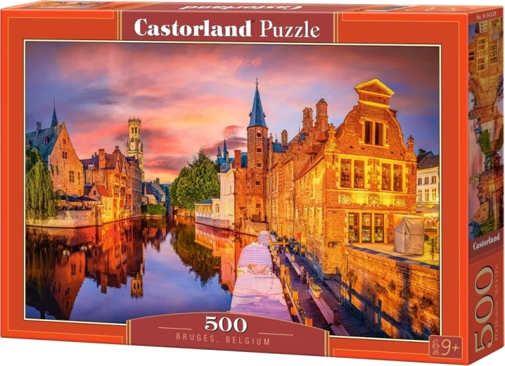 Castorland puzzel Brugge, België 500 stukjes