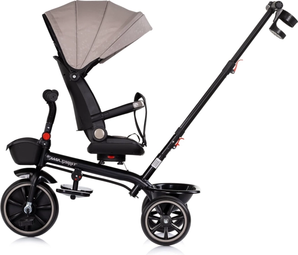 Ouderbesturing met verstelbare duwstang