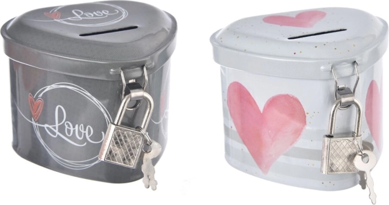 Blikken spaarpot LOVE