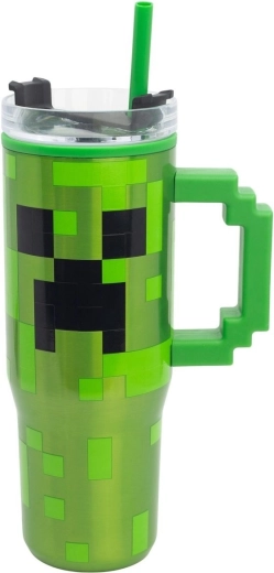 Thermobeker met rietje Minecraft 770 ml