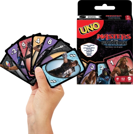Mattel Uno Masters of the Universe – heersers van het universum