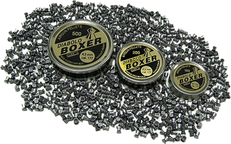 Diabolo BOXER 4,5 mm – loden pellets (500 stuks)