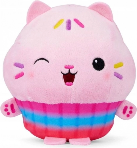 Gabby’s Dollhouse pluche kat roze 25 cm