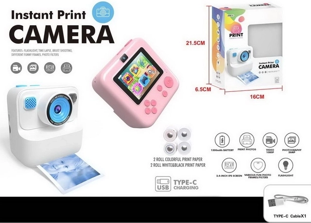 Mini fotocamera voor kinderen met USB-opladen