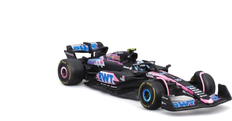 die-cast kwaliteit en vrij draaiende wielen