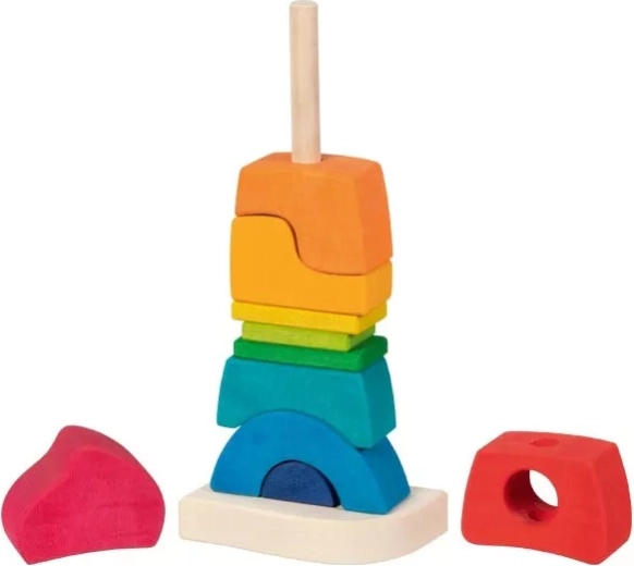 Stapelen op een stang en vrij spel