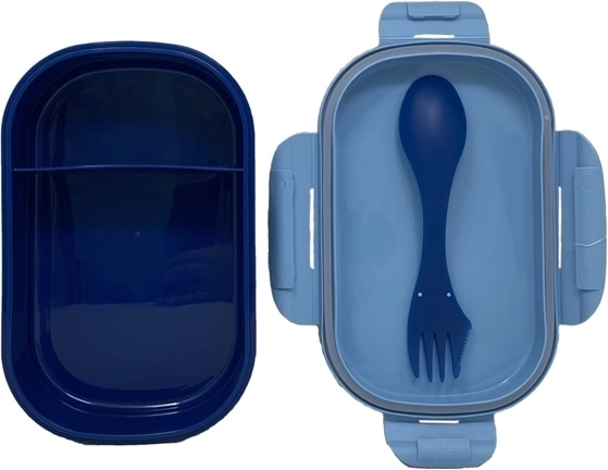 3-in-1: lunchbox met bestek binnenin