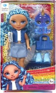 Panenka Rainbow High Littles, Saffier