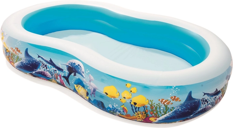 Aantrekkelijk oceaanontwerp met visjes