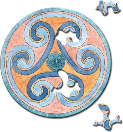 Rond puzzel CURIOSI Picoli Deugniet 33 stukjes