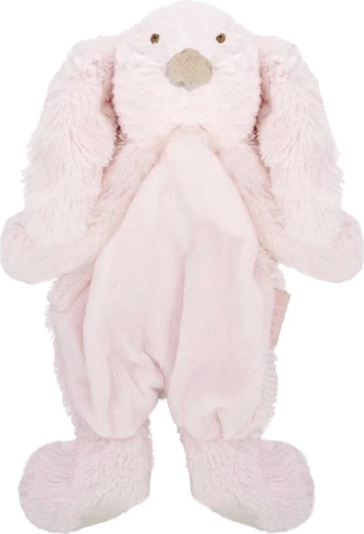 Pluche knuffelkonijntje doudou roze 28 cm