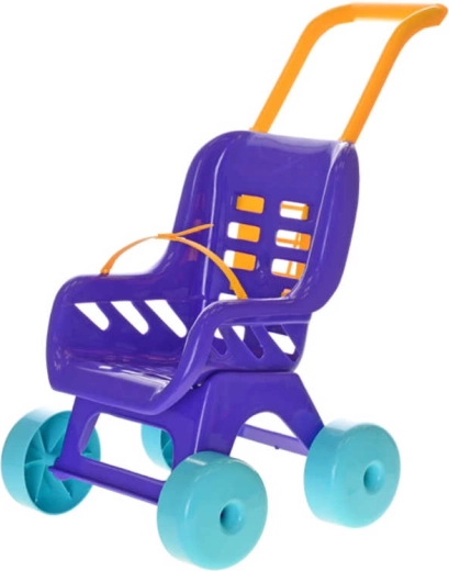 MAD kinderwagen voor poppen Buggy paars - 1 stuk